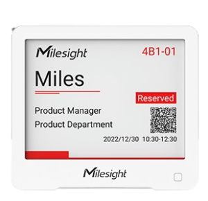 IoT E-ink Displejs Milesight LoRaWAN®