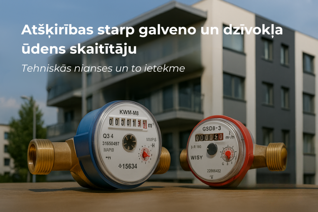 Ūdens patēriņa atšķirības starp galveno mājas ievada ūdens skaitītāju un dzīvokļa skaitītājiem: tehniskās nianses un to ietekme uz norēķiniem